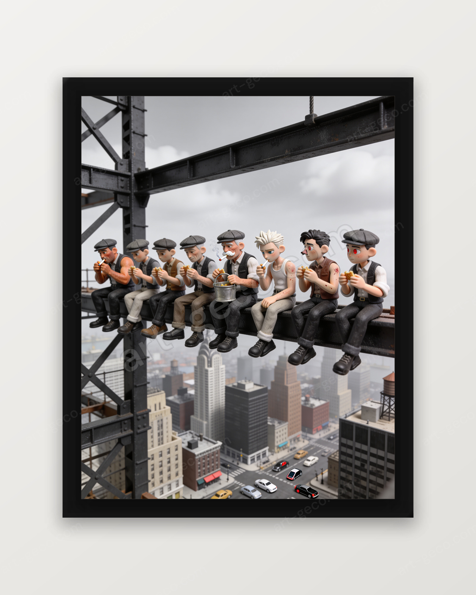 Hommage à Lunch atop a Skyscraper