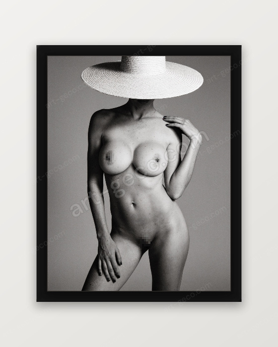 Femme au chapeau