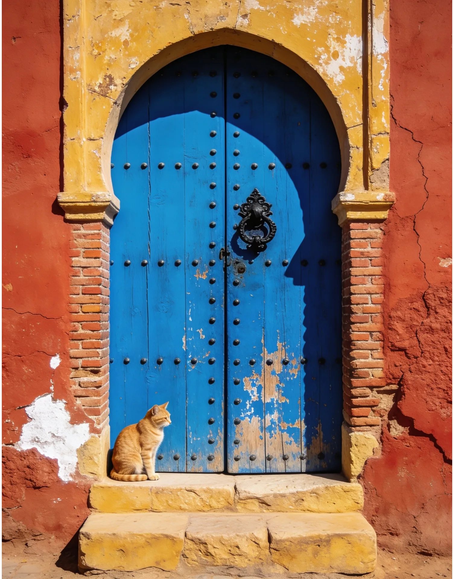 La porte du Riad