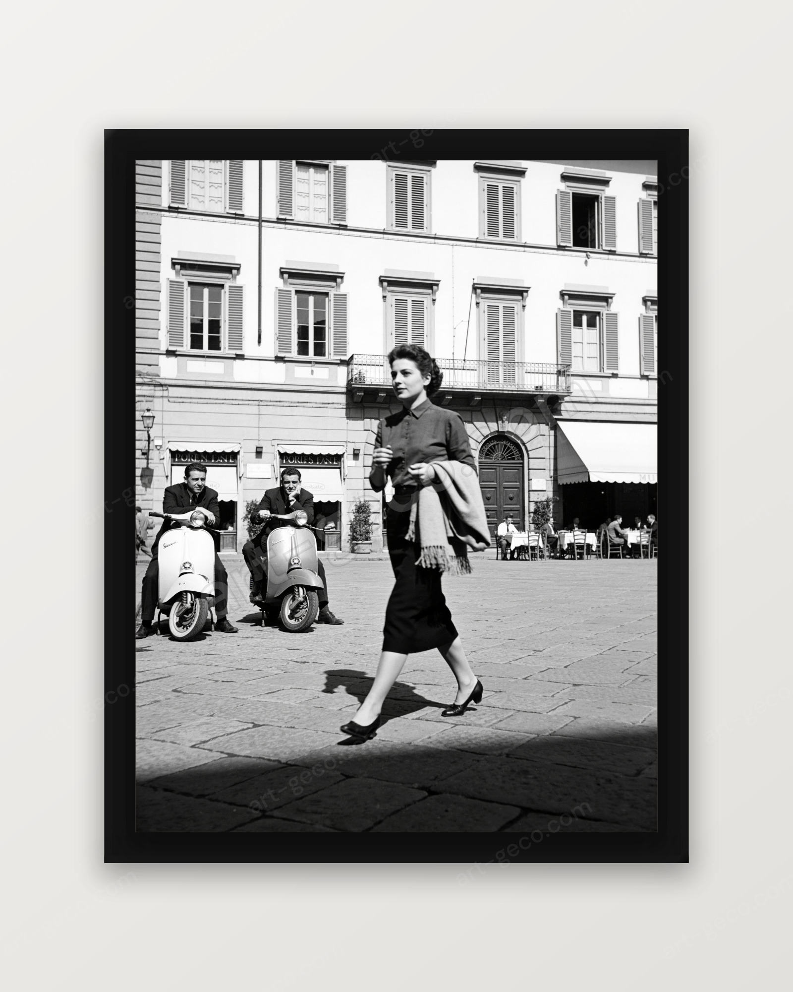 Vespa et regards florentins