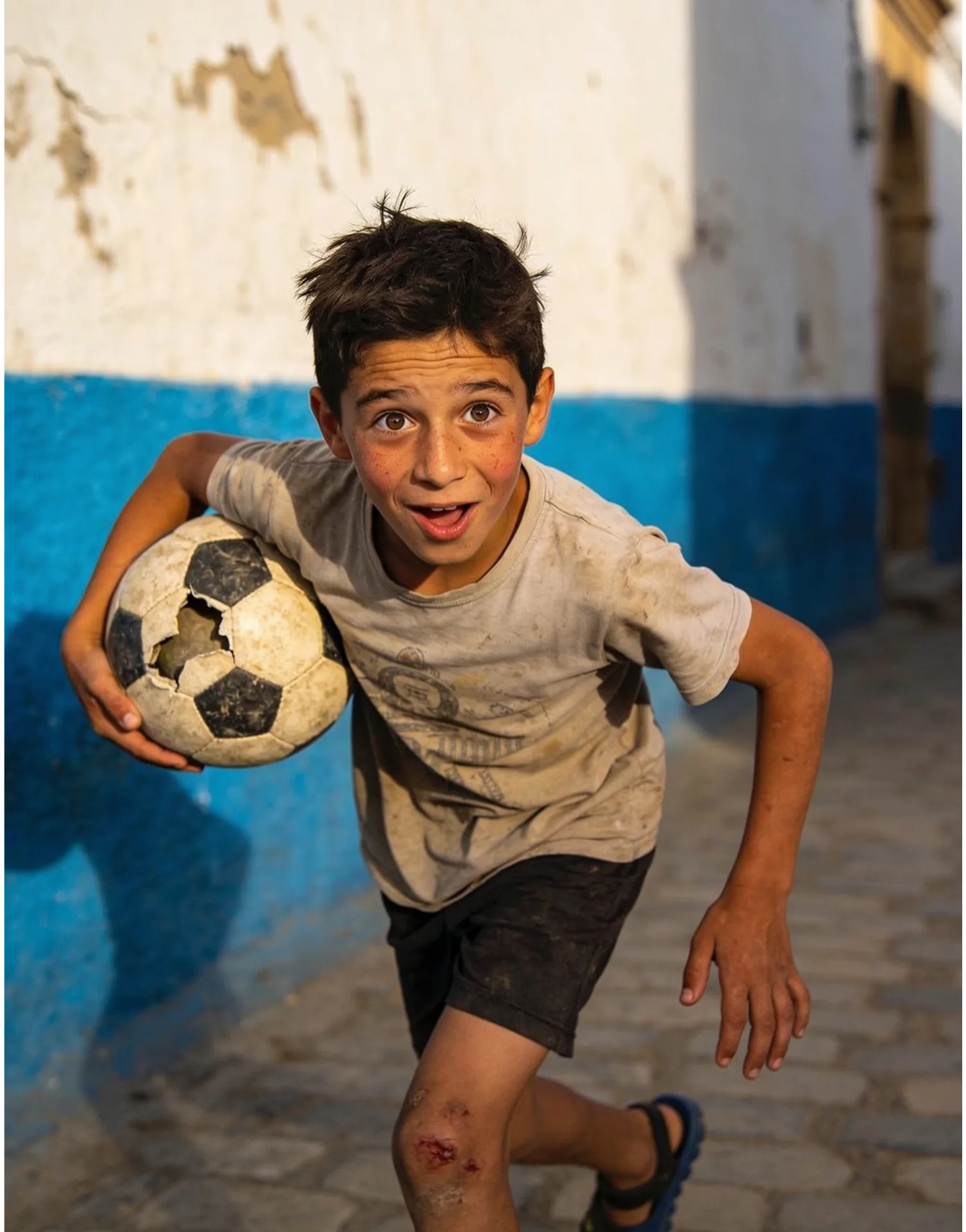 L'enfant et son ballon