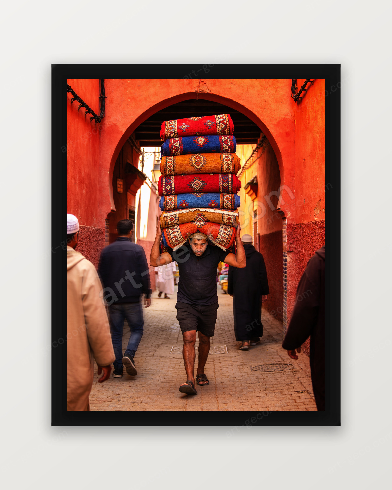 Le livreur de tapis