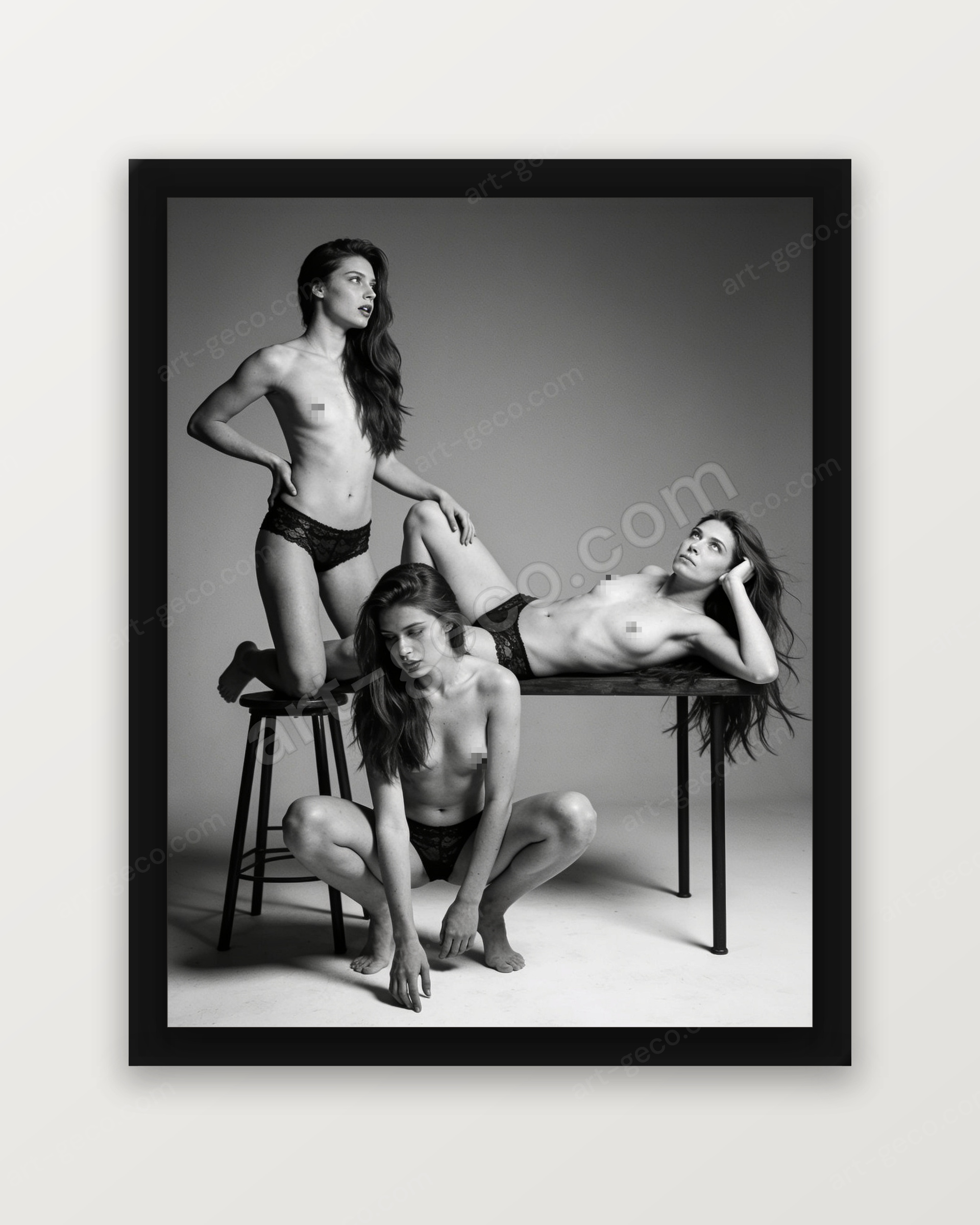 Miroir à trois voix