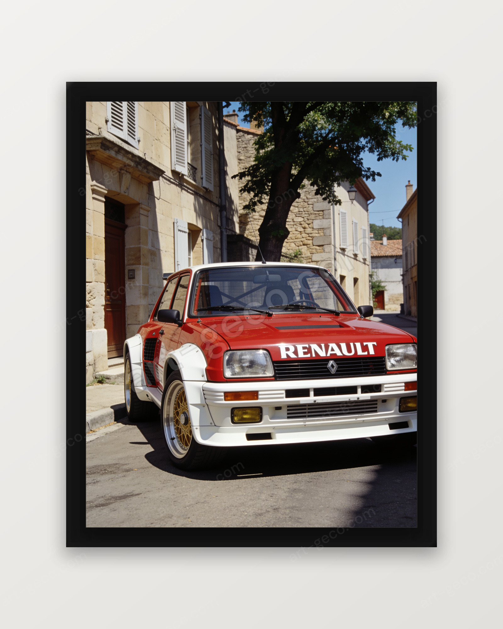 Renault 5 Turbo en escale provençale