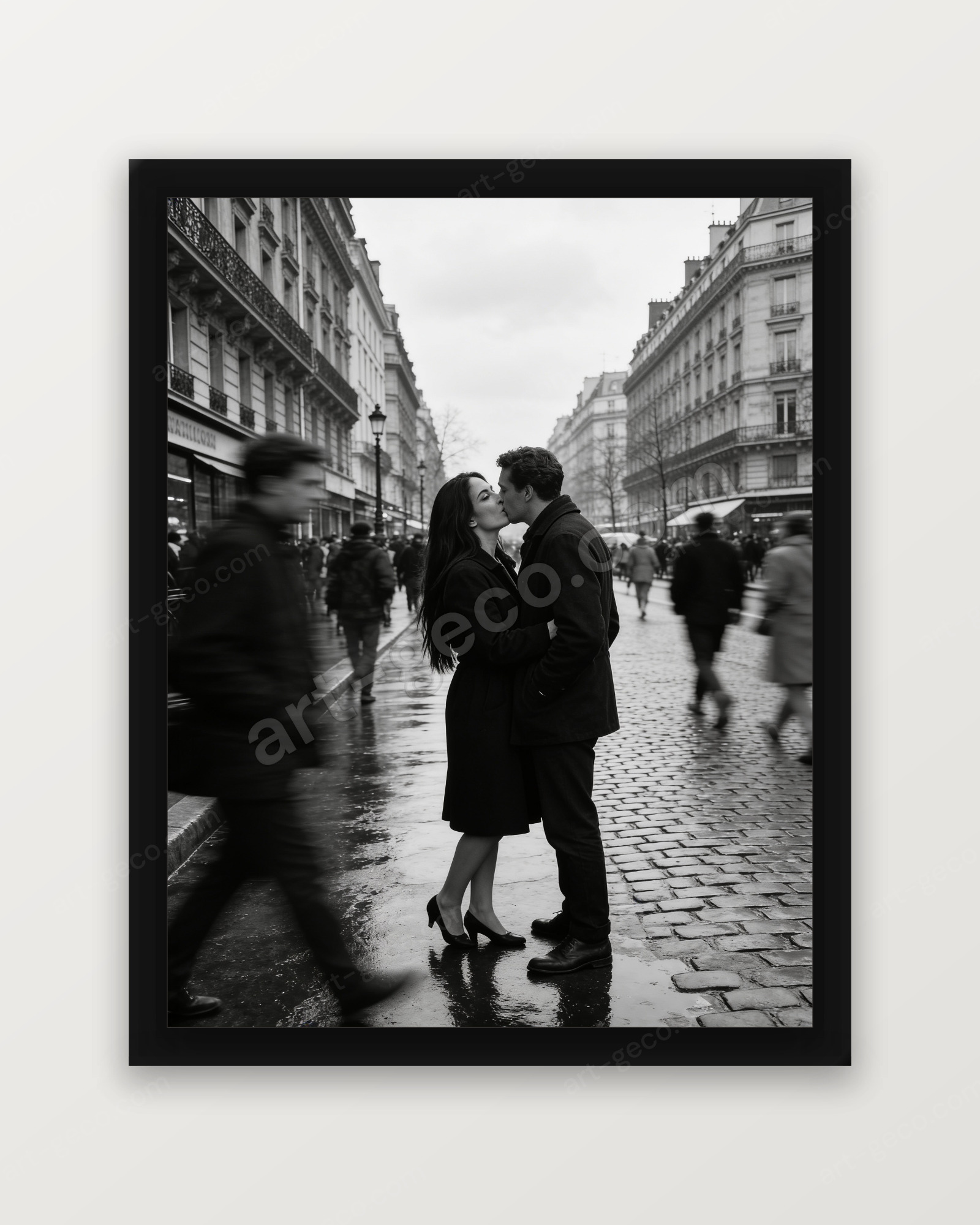 Le baiser pavé de Paris