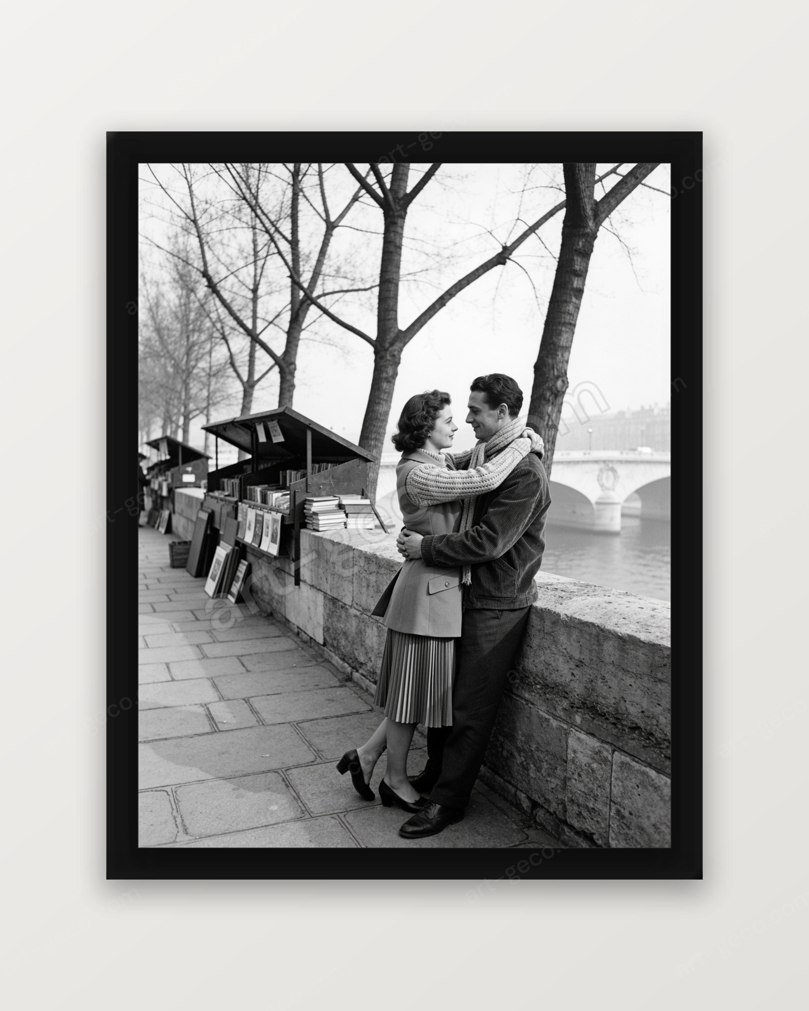 Amoureux sur les quais de Seine