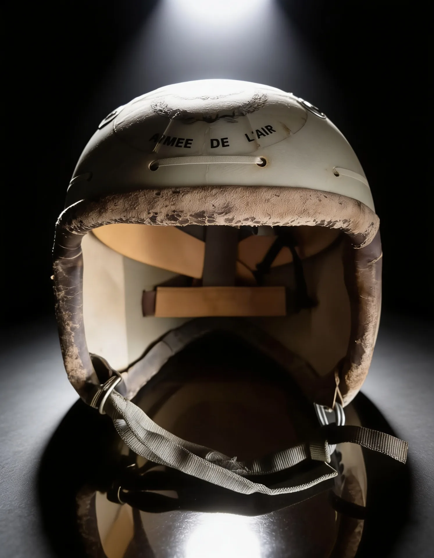 Casque de vol Gueneau Type 313 - Armée de l'Air