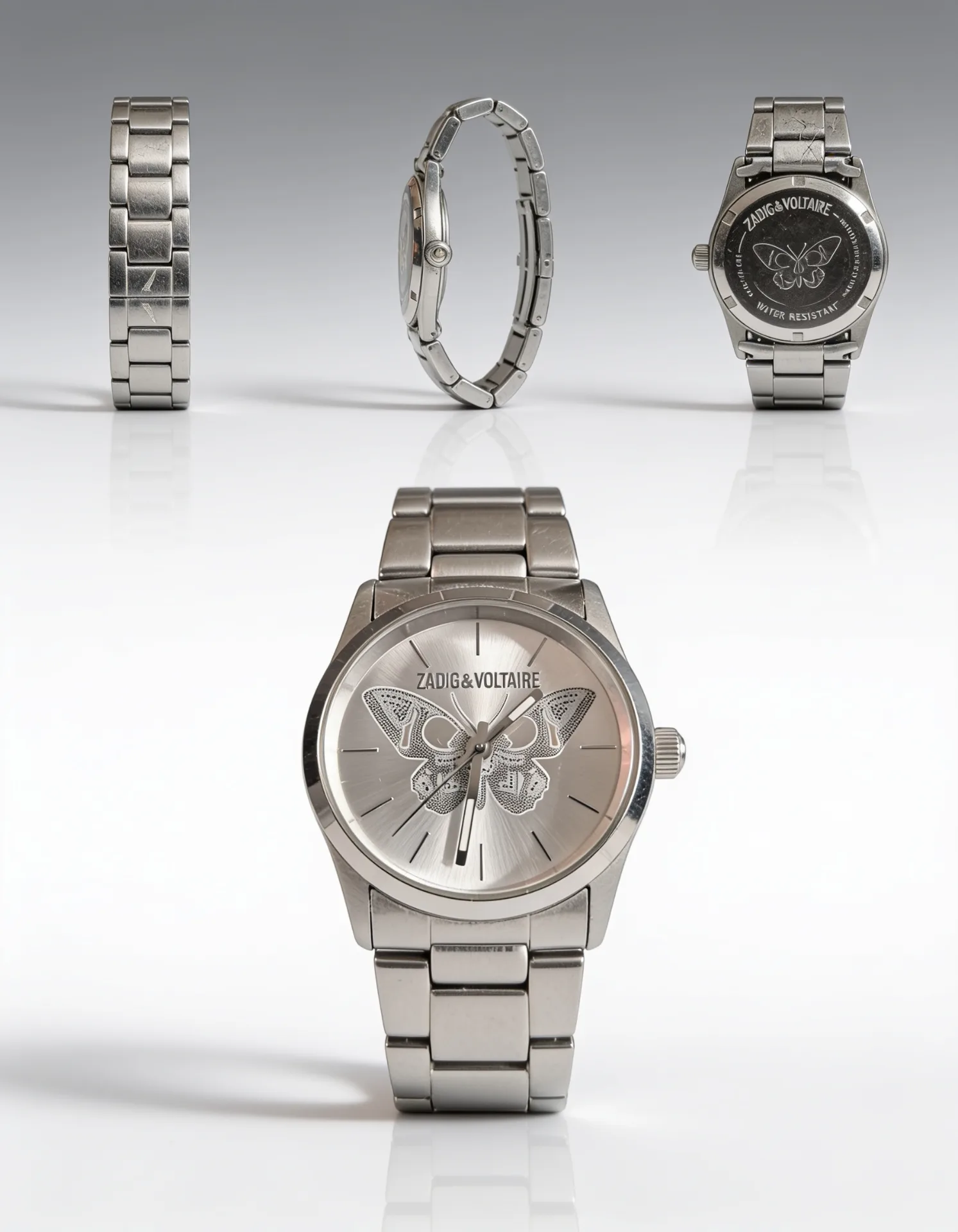 Montre Zadig & Voltaire - Modèle Master Rock motif Papillon Skull