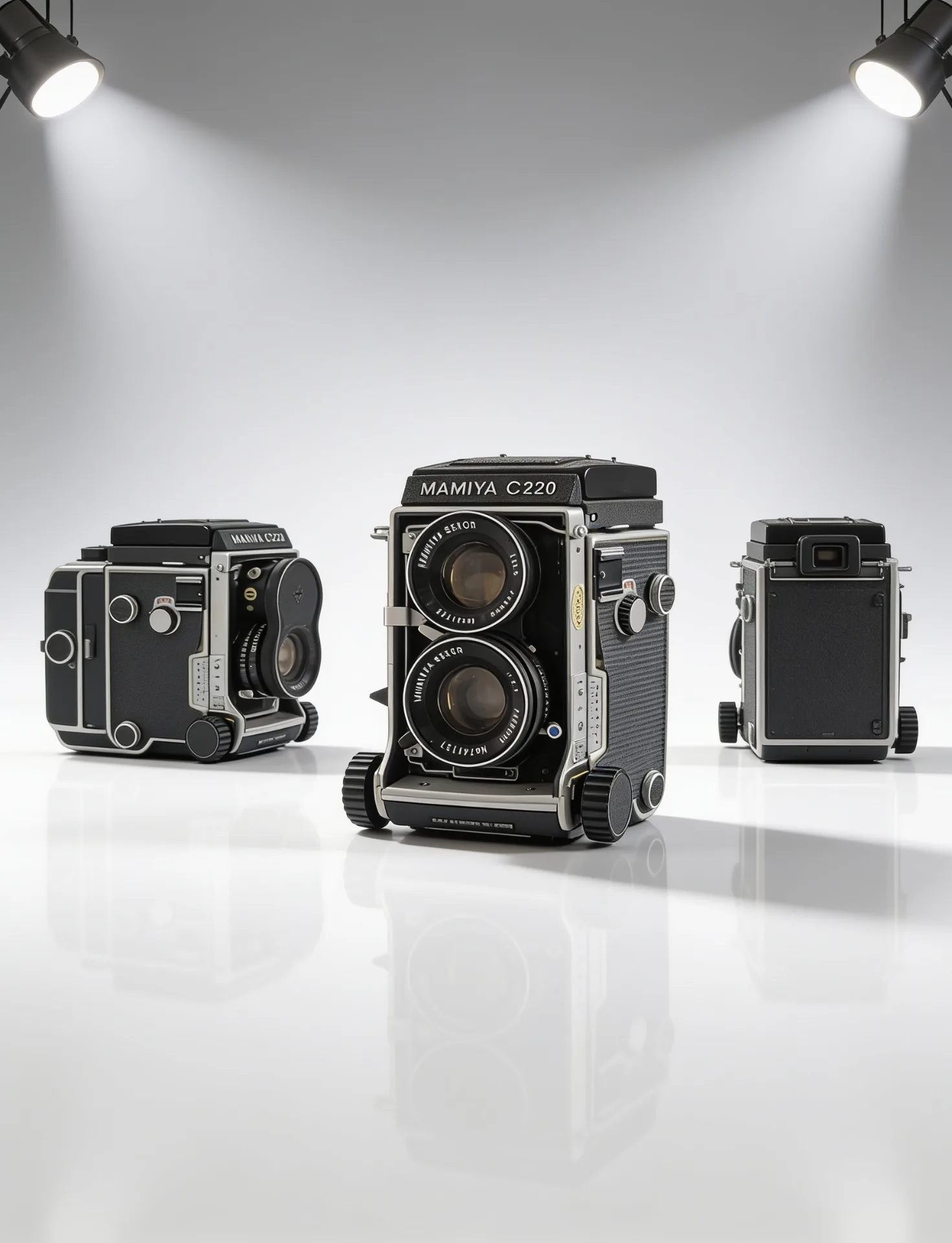 Appareil Photo Moyen Format Mamiya C220 Professional + Objectif 80mm f/2.8