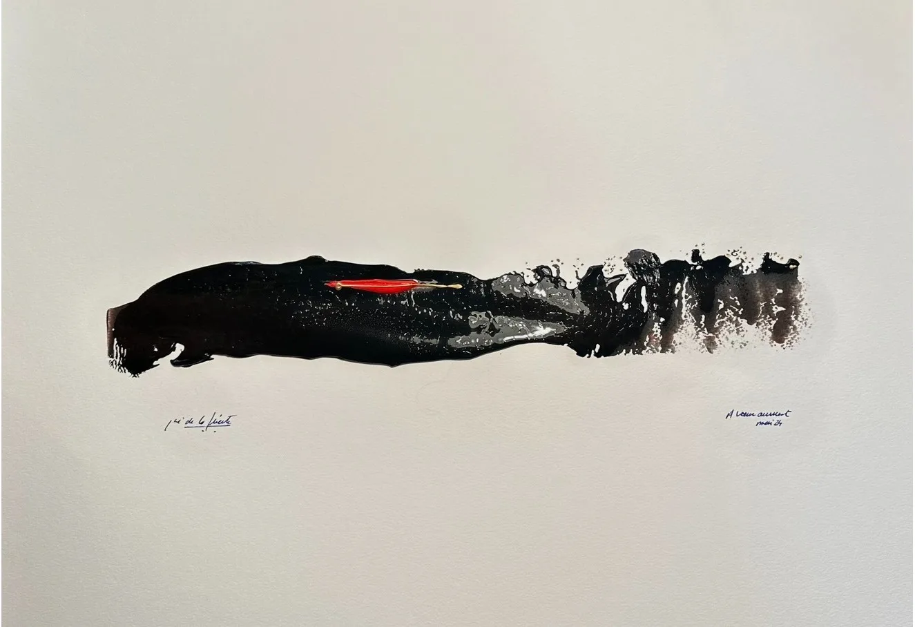 le noir et le rouge